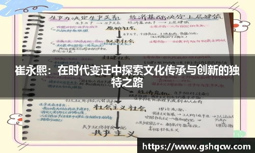 崔永熙：在时代变迁中探索文化传承与创新的独特之路